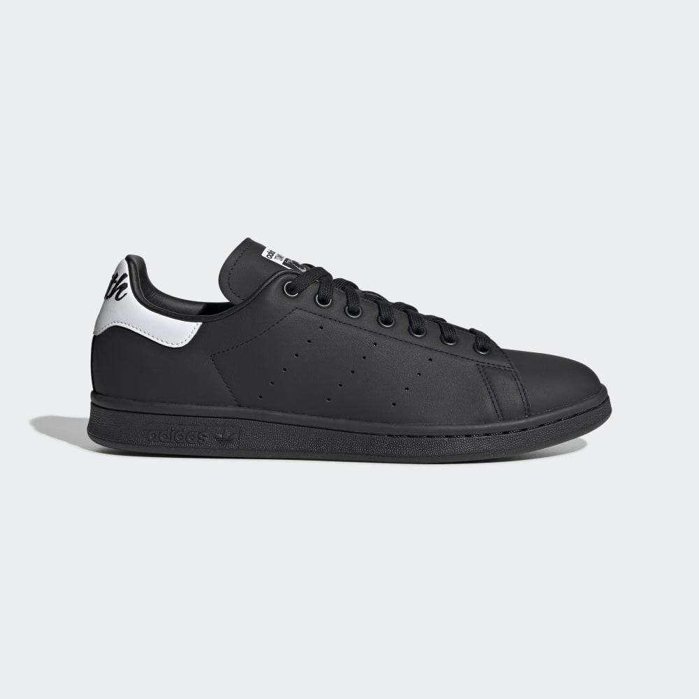 Originals Adidas Stan Smith Dama Romania - Negrii/Albi EE5819